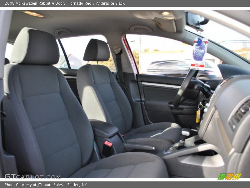 Tornado Red / Anthracite Black 2008 Volkswagen Rabbit 4 Door