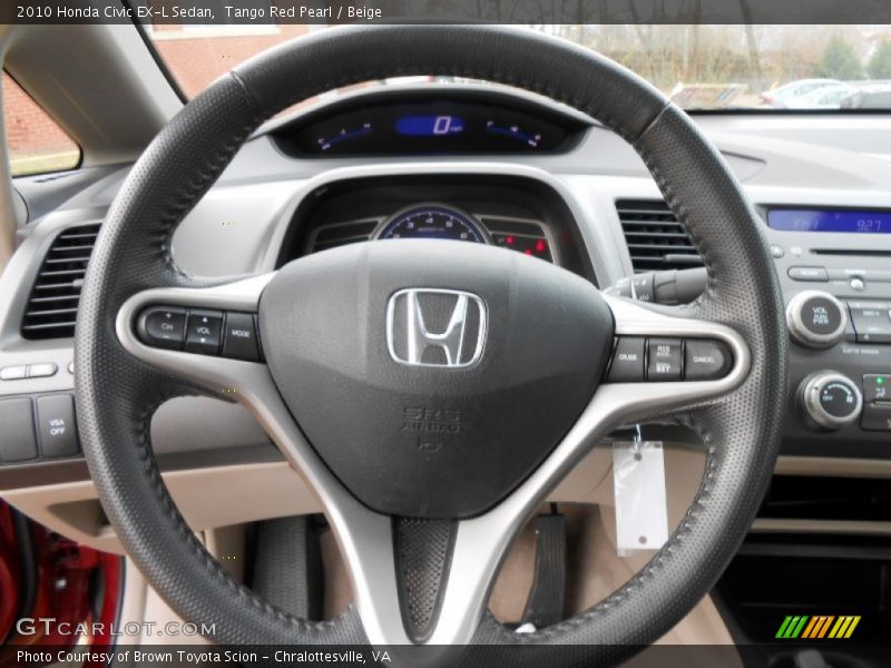  2010 Civic EX-L Sedan Steering Wheel