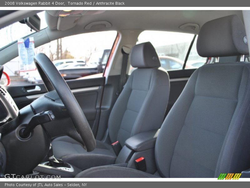 Tornado Red / Anthracite Black 2008 Volkswagen Rabbit 4 Door