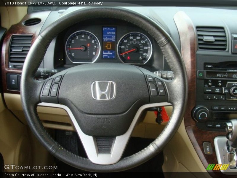 Opal Sage Metallic / Ivory 2010 Honda CR-V EX-L AWD