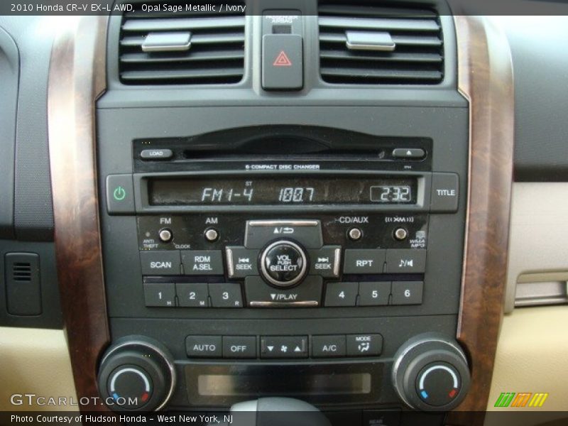 Opal Sage Metallic / Ivory 2010 Honda CR-V EX-L AWD