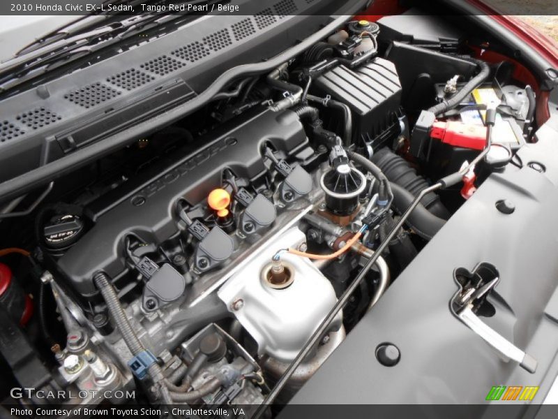  2010 Civic EX-L Sedan Engine - 1.8 Liter SOHC 16-Valve i-VTEC 4 Cylinder