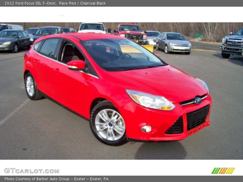 Front 3/4 View of 2012 Focus SEL 5-Door