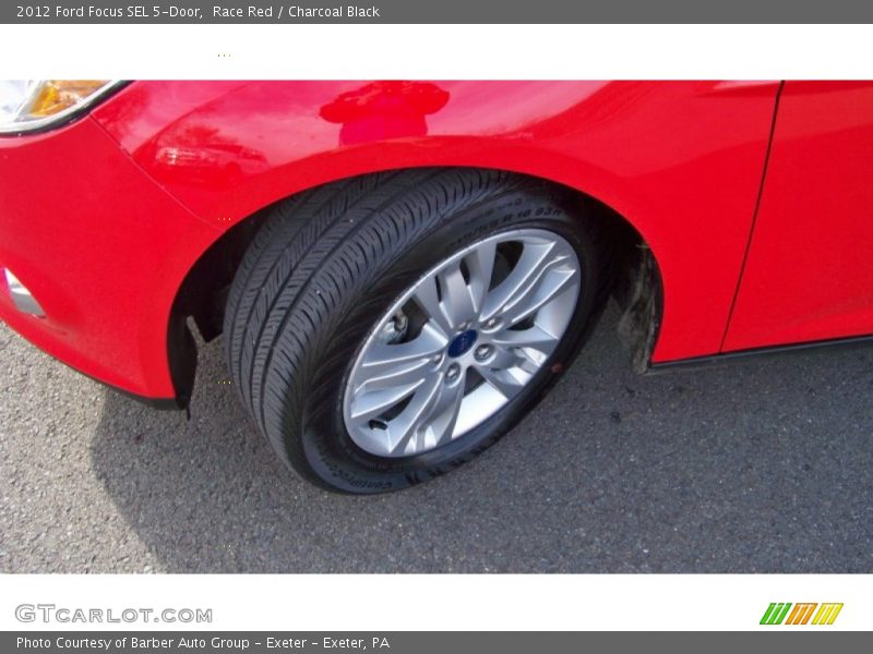 Race Red / Charcoal Black 2012 Ford Focus SEL 5-Door