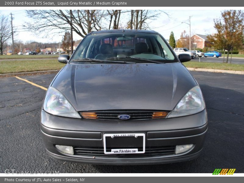 Liquid Grey Metallic / Medium Graphite 2003 Ford Focus ZTS Sedan