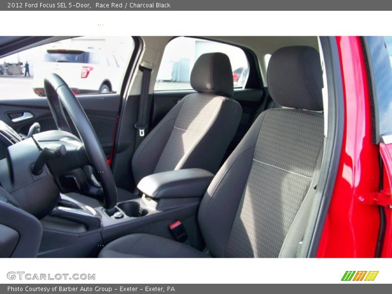 Race Red / Charcoal Black 2012 Ford Focus SEL 5-Door