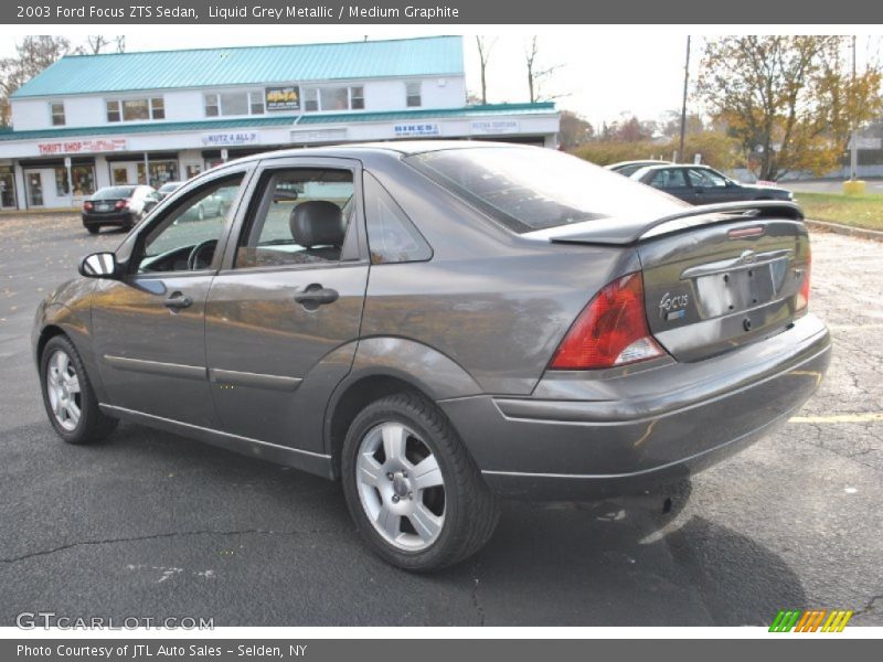 Liquid Grey Metallic / Medium Graphite 2003 Ford Focus ZTS Sedan