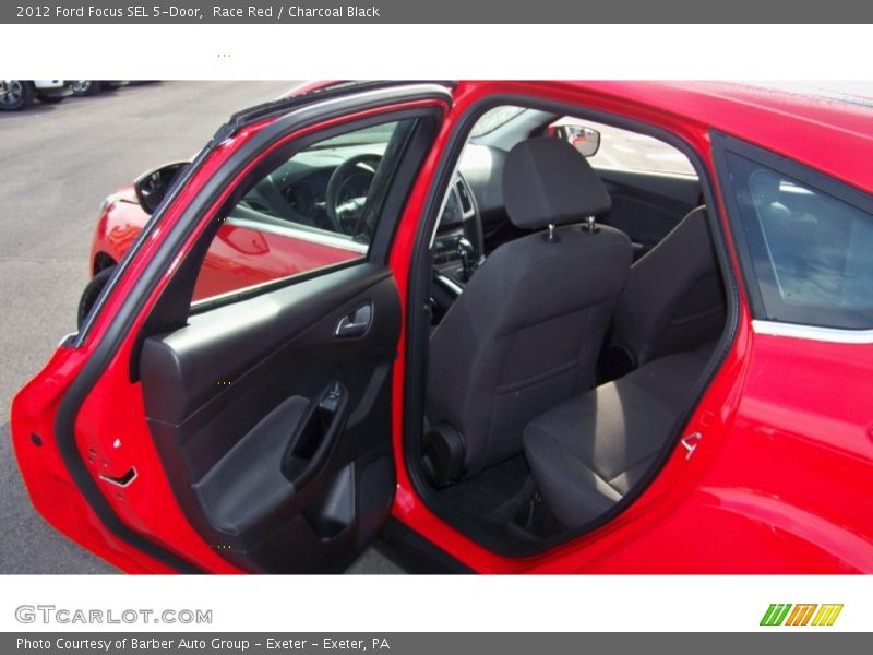Race Red / Charcoal Black 2012 Ford Focus SEL 5-Door