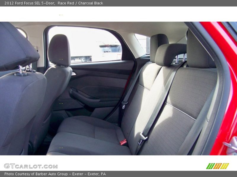 Race Red / Charcoal Black 2012 Ford Focus SEL 5-Door