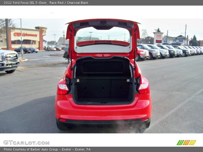 Race Red / Charcoal Black 2012 Ford Focus SEL 5-Door