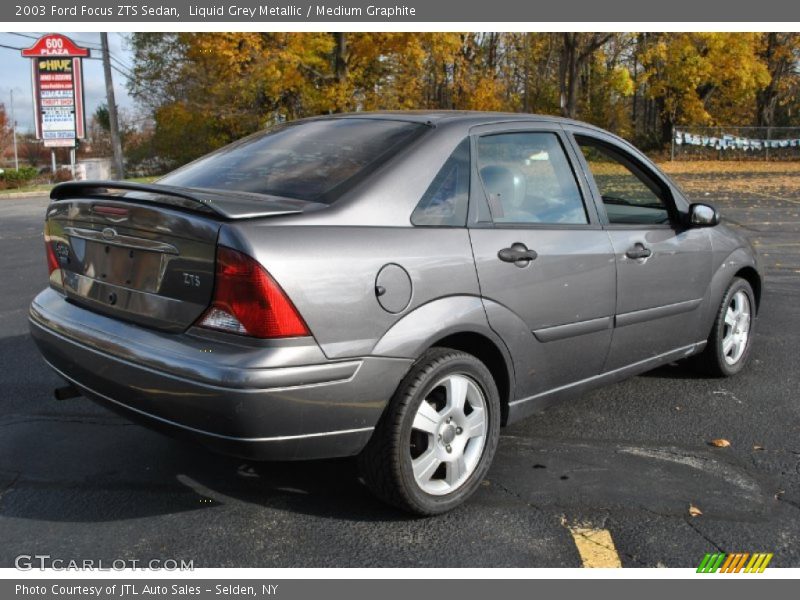 Liquid Grey Metallic / Medium Graphite 2003 Ford Focus ZTS Sedan
