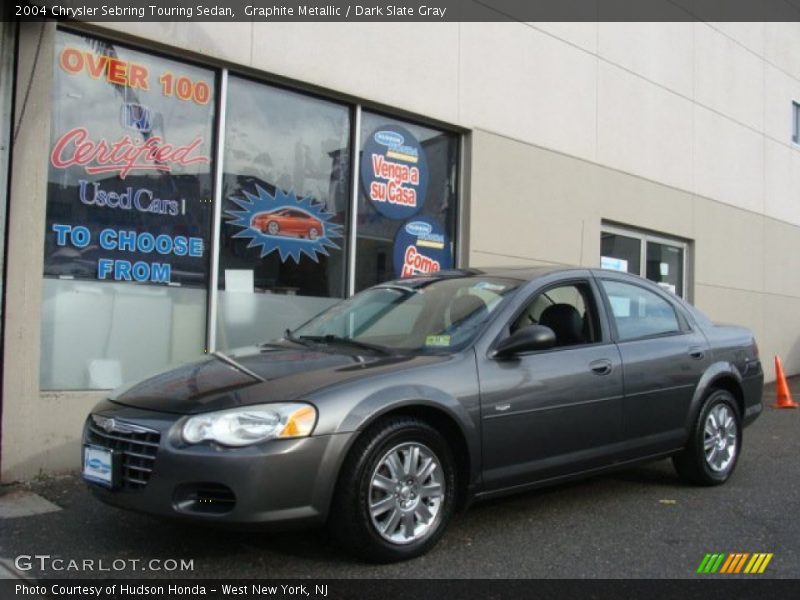 Graphite Metallic / Dark Slate Gray 2004 Chrysler Sebring Touring Sedan
