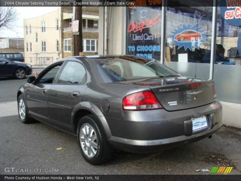 Graphite Metallic / Dark Slate Gray 2004 Chrysler Sebring Touring Sedan