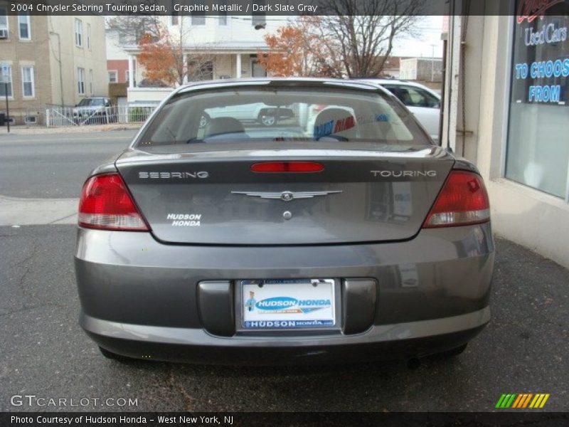 Graphite Metallic / Dark Slate Gray 2004 Chrysler Sebring Touring Sedan