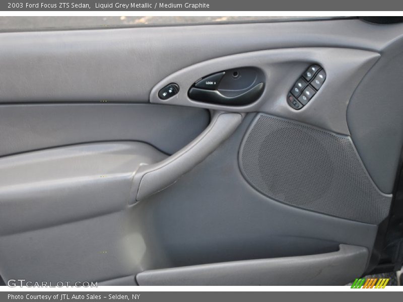 Liquid Grey Metallic / Medium Graphite 2003 Ford Focus ZTS Sedan