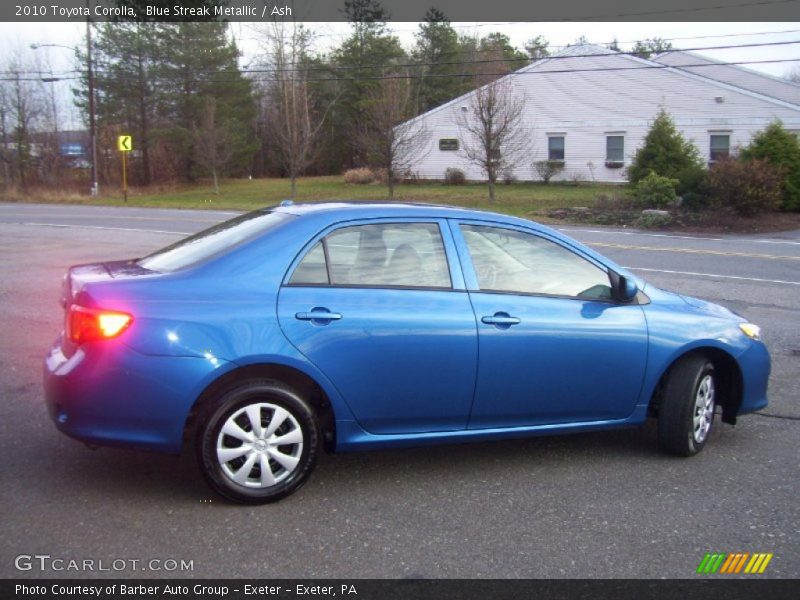 Blue Streak Metallic / Ash 2010 Toyota Corolla