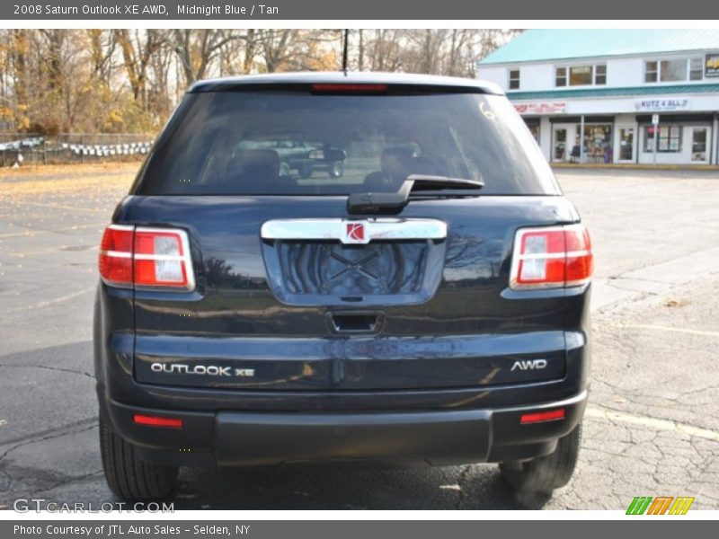 Midnight Blue / Tan 2008 Saturn Outlook XE AWD