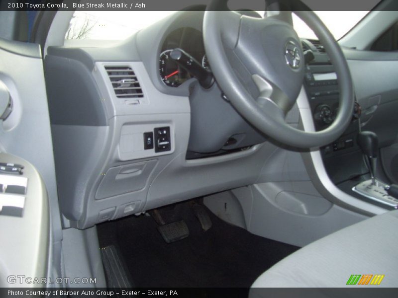 Blue Streak Metallic / Ash 2010 Toyota Corolla