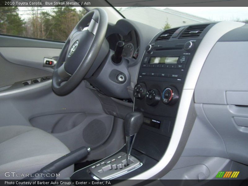 Blue Streak Metallic / Ash 2010 Toyota Corolla