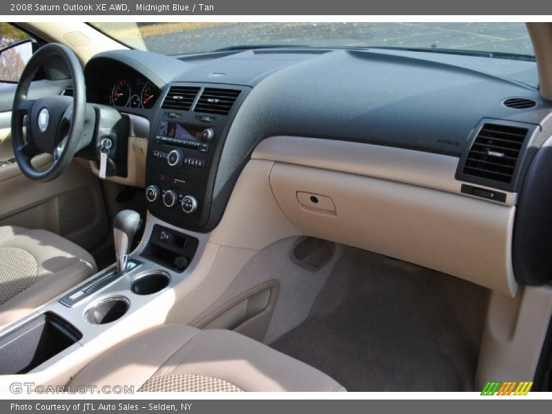 Midnight Blue / Tan 2008 Saturn Outlook XE AWD