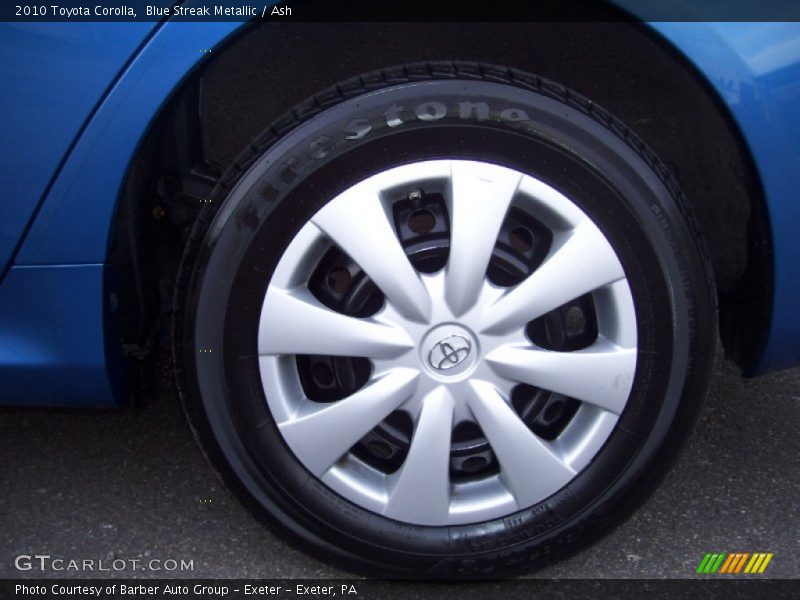 Blue Streak Metallic / Ash 2010 Toyota Corolla