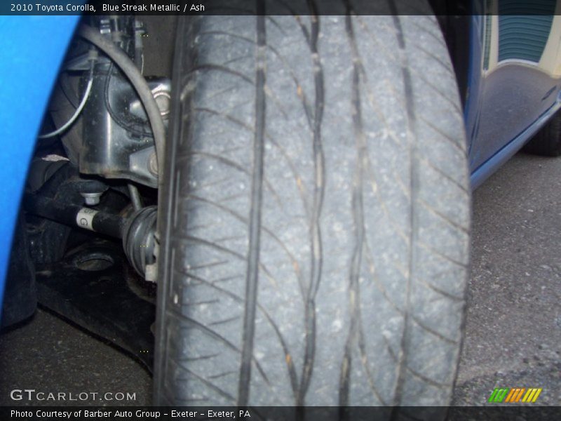 Blue Streak Metallic / Ash 2010 Toyota Corolla