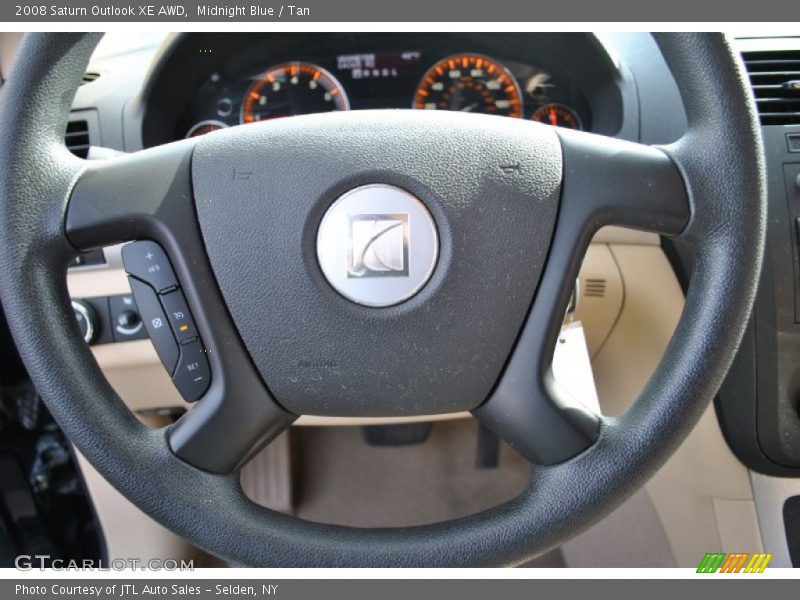 Midnight Blue / Tan 2008 Saturn Outlook XE AWD