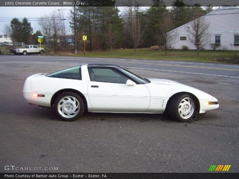  1991 Corvette Coupe White