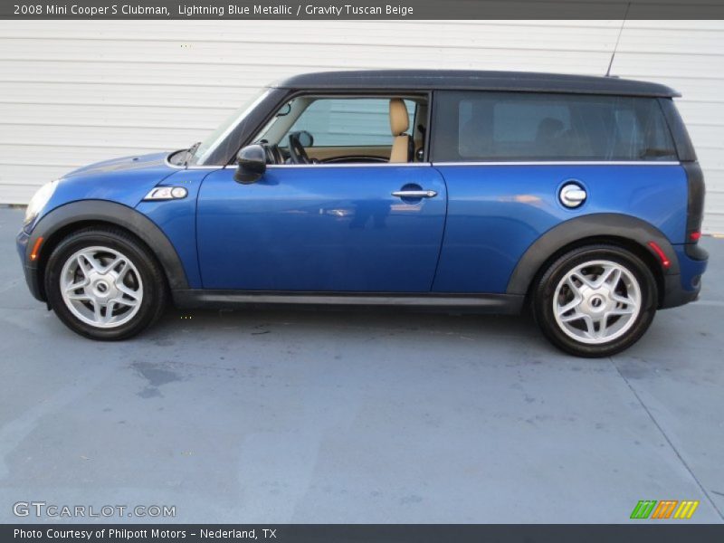  2008 Cooper S Clubman Lightning Blue Metallic
