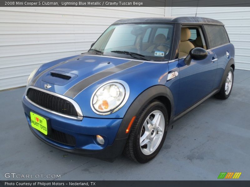 Front 3/4 View of 2008 Cooper S Clubman