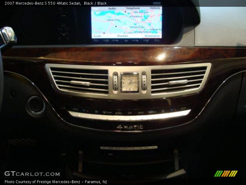 Black / Black 2007 Mercedes-Benz S 550 4Matic Sedan