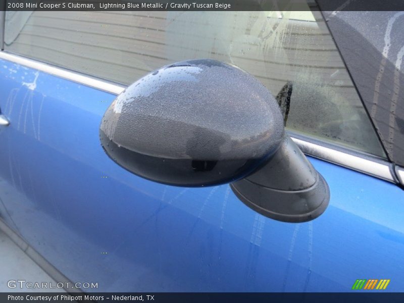 Lightning Blue Metallic / Gravity Tuscan Beige 2008 Mini Cooper S Clubman