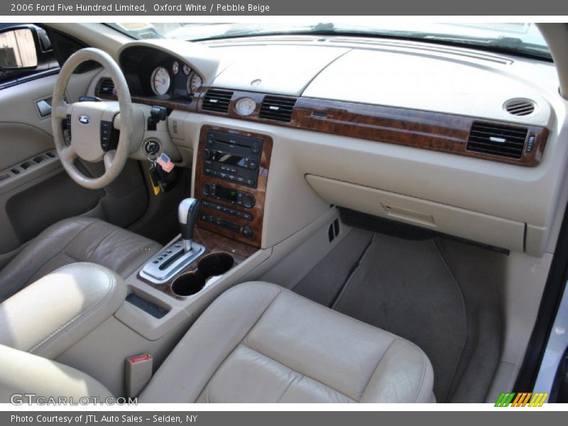 Oxford White / Pebble Beige 2006 Ford Five Hundred Limited