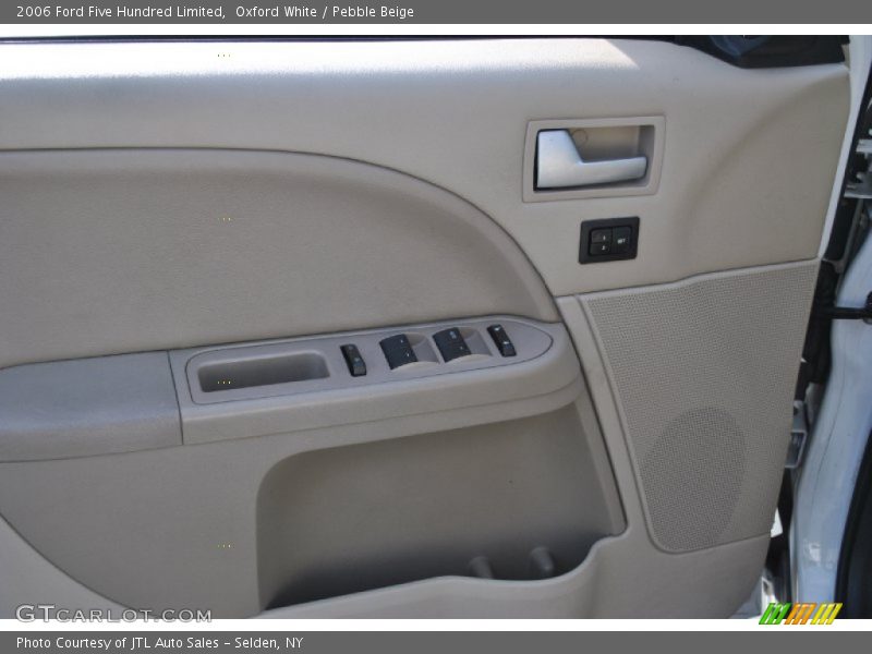 Oxford White / Pebble Beige 2006 Ford Five Hundred Limited