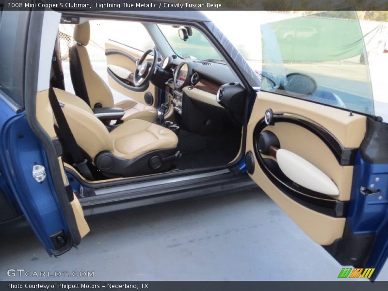 2008 Cooper S Clubman Gravity Tuscan Beige Interior