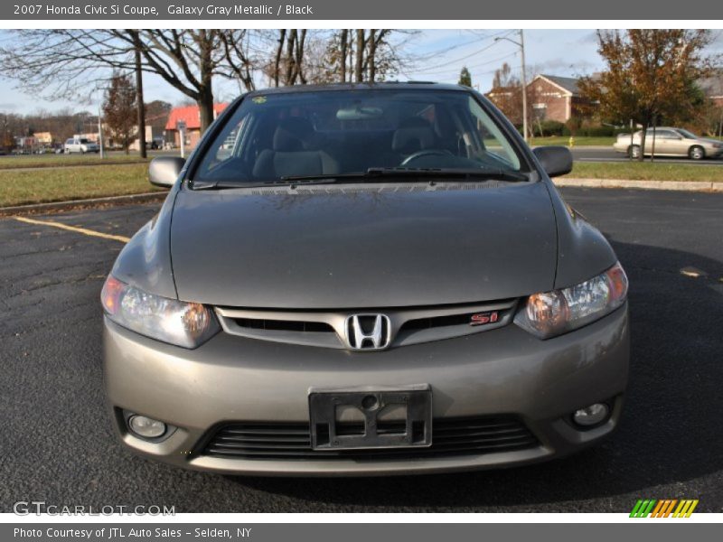 Galaxy Gray Metallic / Black 2007 Honda Civic Si Coupe