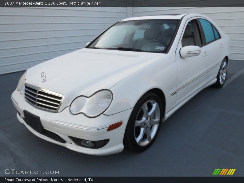 Arctic White / Ash 2007 Mercedes-Benz C 230 Sport