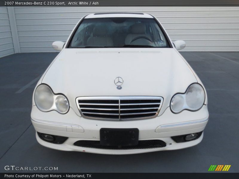 Arctic White / Ash 2007 Mercedes-Benz C 230 Sport