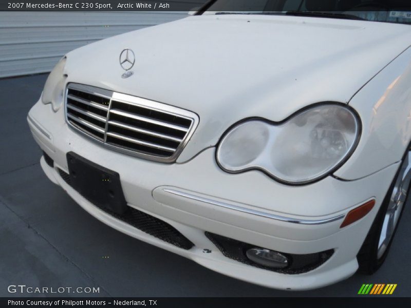 Arctic White / Ash 2007 Mercedes-Benz C 230 Sport