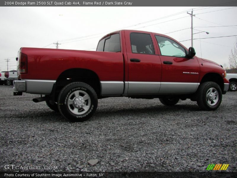 Flame Red / Dark Slate Gray 2004 Dodge Ram 2500 SLT Quad Cab 4x4