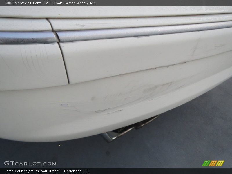 Arctic White / Ash 2007 Mercedes-Benz C 230 Sport