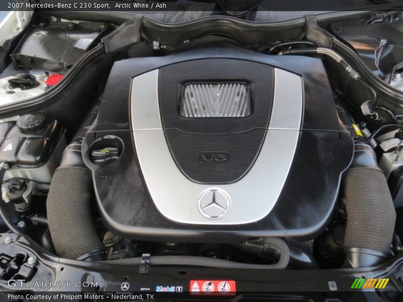 Arctic White / Ash 2007 Mercedes-Benz C 230 Sport