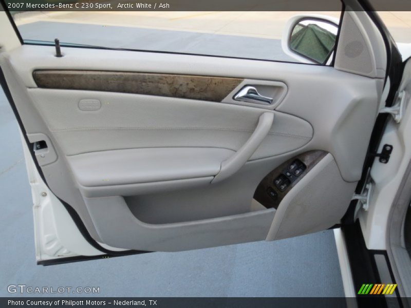 Arctic White / Ash 2007 Mercedes-Benz C 230 Sport