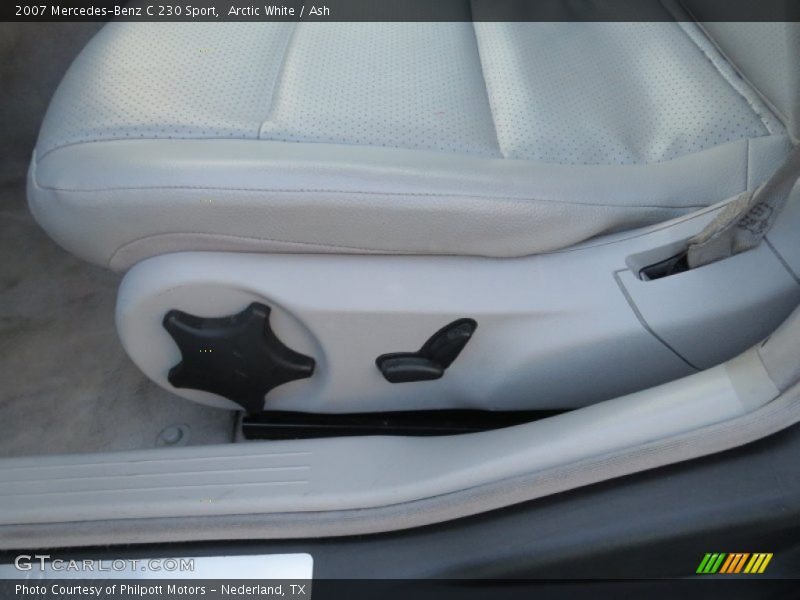 Arctic White / Ash 2007 Mercedes-Benz C 230 Sport