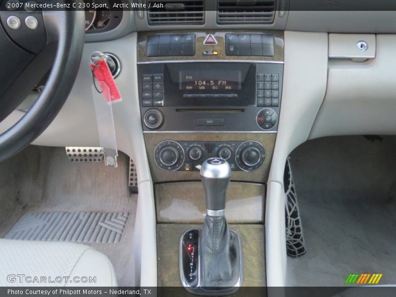 Arctic White / Ash 2007 Mercedes-Benz C 230 Sport