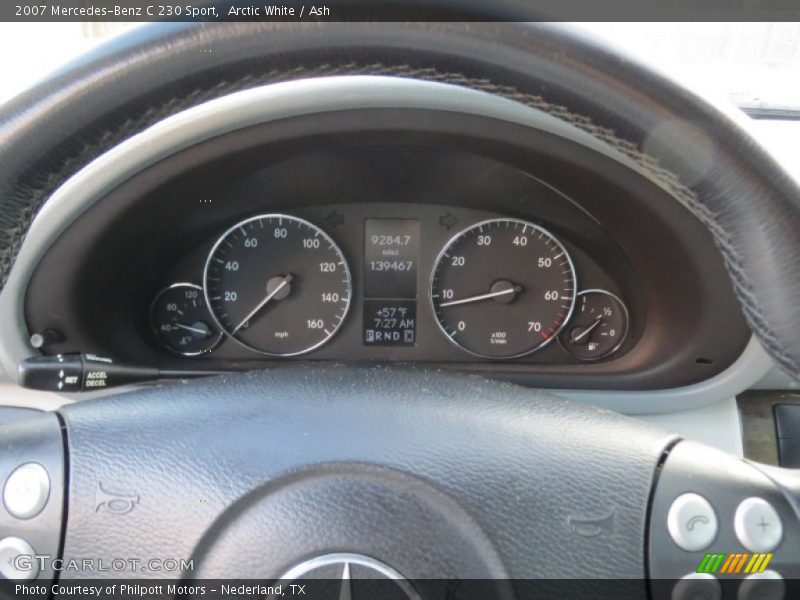 Arctic White / Ash 2007 Mercedes-Benz C 230 Sport
