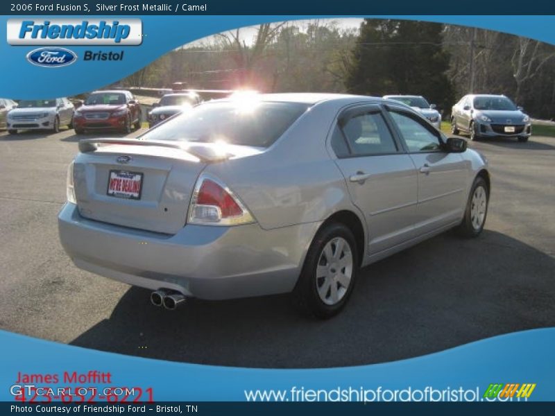 Silver Frost Metallic / Camel 2006 Ford Fusion S
