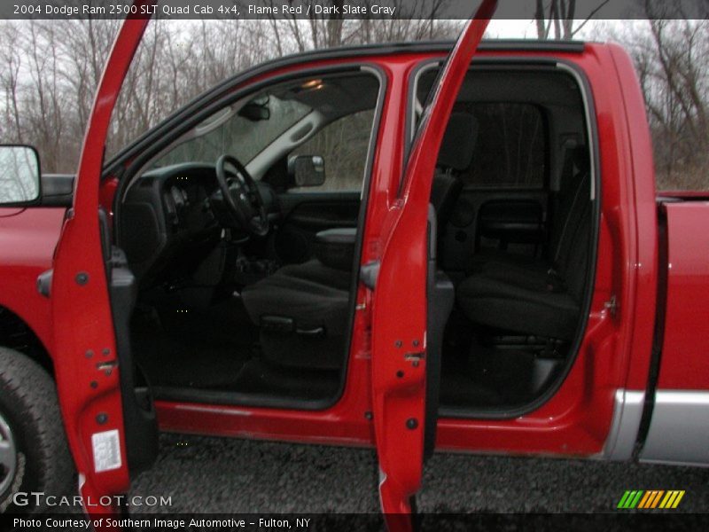 Flame Red / Dark Slate Gray 2004 Dodge Ram 2500 SLT Quad Cab 4x4