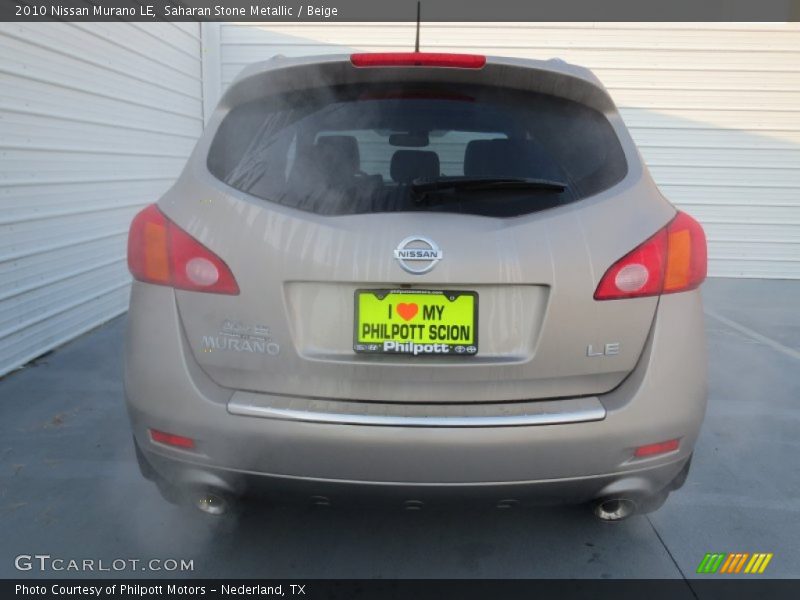 Saharan Stone Metallic / Beige 2010 Nissan Murano LE