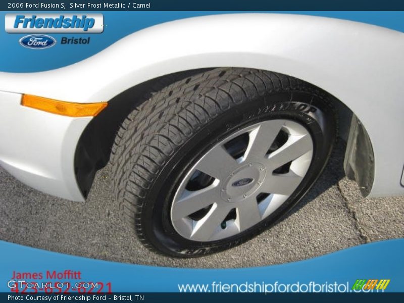 Silver Frost Metallic / Camel 2006 Ford Fusion S